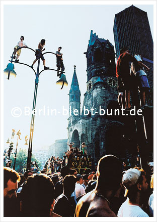 Postkarte GS-178 / Berlin - Love Parade