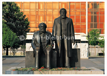 Postkarte GS-109 / Berlin-Marx-Engels Monument
