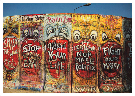 Postkarte GS-174 / Berlin - The Berlin Wall