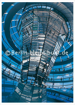 Postkarte GS-166 / Berlin-Reichstagskuppel