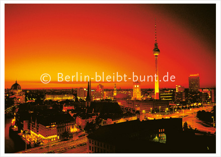 Postkarte GS-138 / Berlin - Panorama