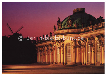 Postkarte GS-180 / Potsdam Sanssouci
