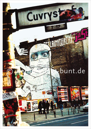 Postcard GS- 201/ Berlin Kreuzberg - Streetart