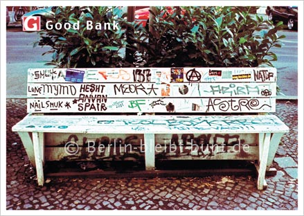 Postkarte Nr. 209 / Berlin-Good Bank