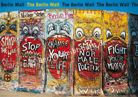 Kunstdruck/Poster 174 / Berlin - Die Mauer