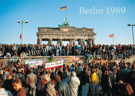 Poster PO - 186 / Berlin 1989 - Mauerfall