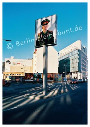 Postkarte GS-220 / Berlin-Checkpoint Charlie
