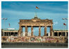 Postkarte GS-308 / Berlin - Brandenburger Tor/Berliner Mauer