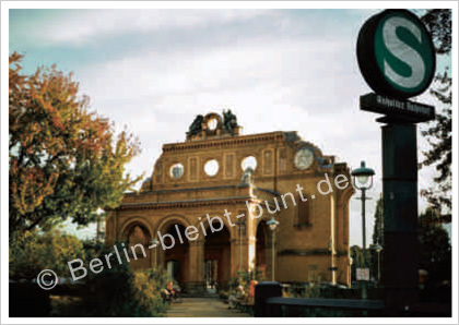 Postkarte GS - 320 / Berlin - Anhalter Bahnhof