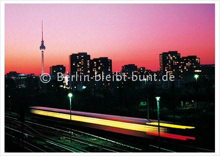 Postcard GS- 185/ Berlin - Skyline