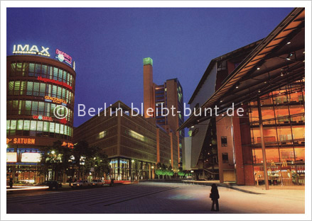 Postkarte GS-168 / Berlin - Marlene Dietrich Platz