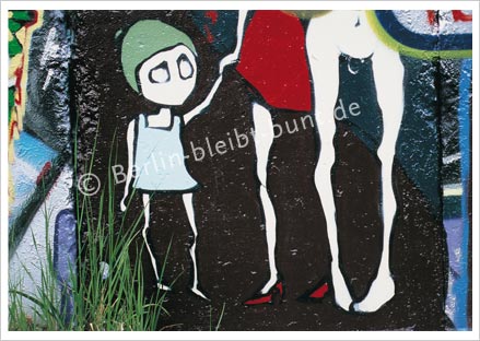 Postkarte Nr. 212 / Berlin Graffity