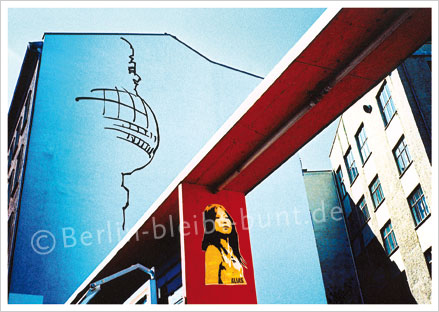 Postkarte GS-252 / Berlin - Streetart