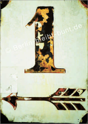 Postkarte GS - 323 / Berlin - Die Nr.1