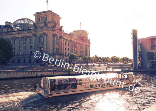 Postkarte GS-373 / Berlin - Reichstagufer
